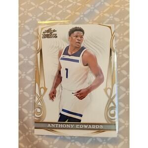 Anthony Edwards 2023 Leaf Trinity Sports #BS-1 - Minnesota - Bonus Card